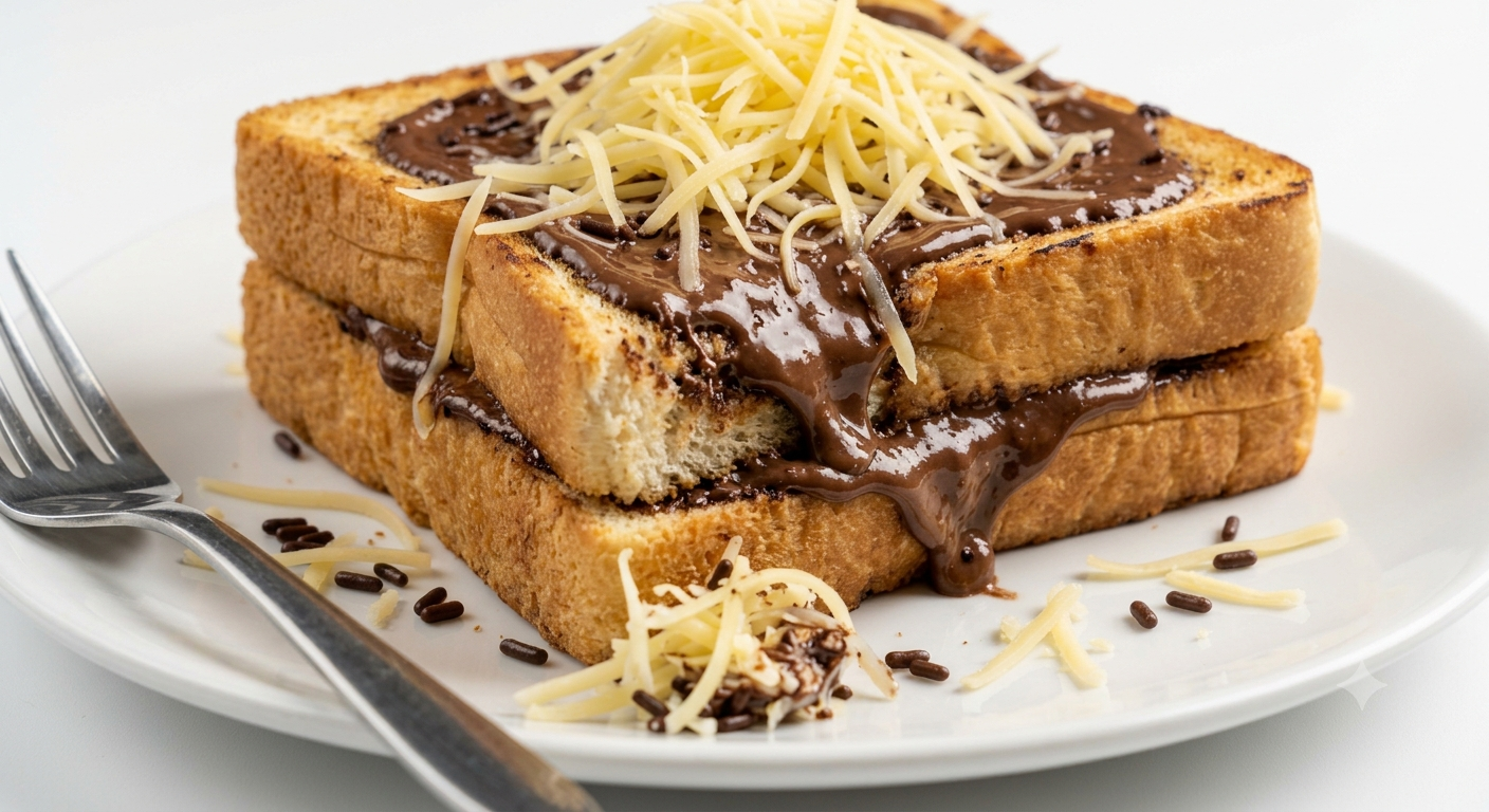 Roti Bakar Cokelat Keju